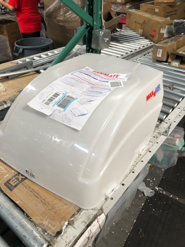 Photo 1 of Maxxair 00-955001 White Fanmate Fan/ Vent Cover with Ez Clip Installation Hardware