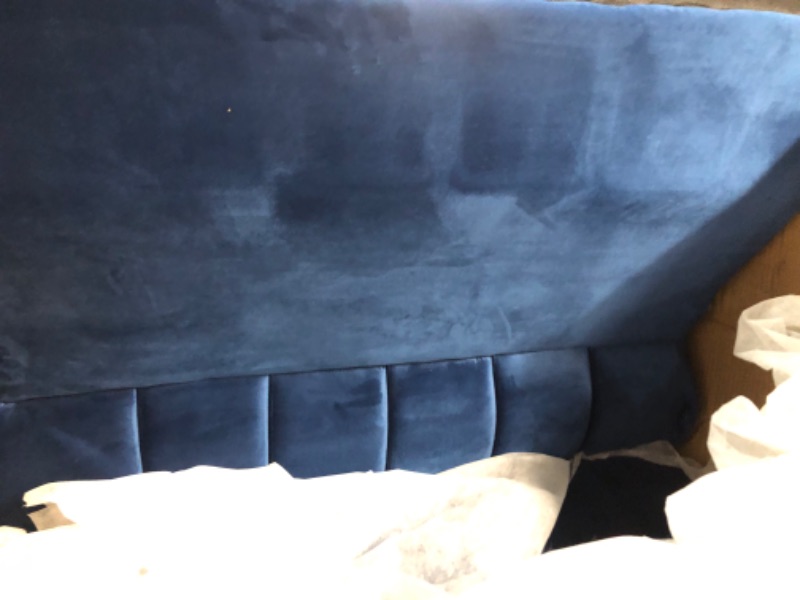 Photo 2 of ***PARTS ONLY****
US Pride Furniture Chesterfield Rolled Arm Modern Style Fabric Dark Blue Velvet Soft Living Room Loveseat with Removable Back Cushions & Solid Wood Support (S5644-5649) Sofas CARTON CONTENT 3/3 