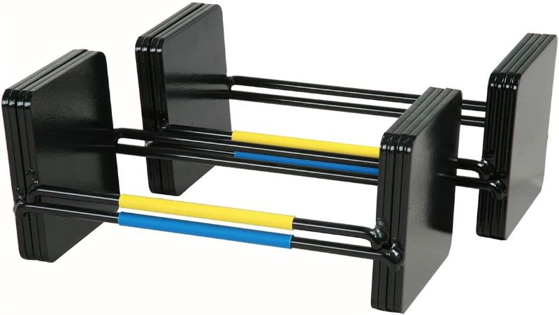 Photo 1 of *MISSING ONE OF THE BLOCKS*
POWERBLOCK Elite EXP 50-70 lb. Dumbbell Kit, Stage 2 Expansion Kit