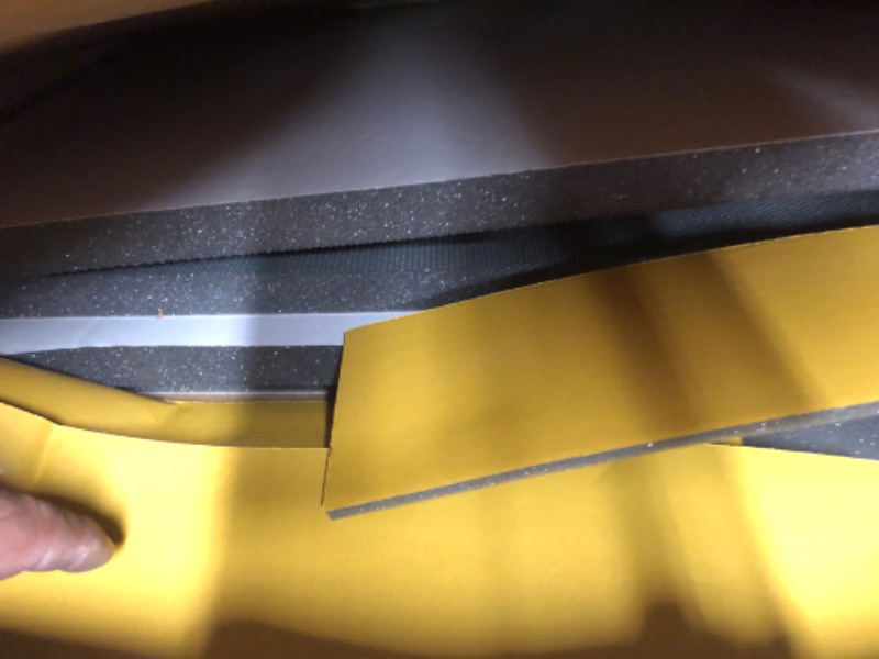 Photo 1 of Design Engineering Jeep Wrangler Sound Deadening Headliner 1997-2006 Tj - 2 Piece Gray Gray Jeep Wrangler with Factory Sound Bar (1997-2002) and TJ without Roll Bar Speakers (1997-2006)