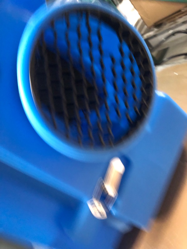 Photo 5 of CADPXS Shield-550 Negative Machine Airbourne Cleaner HEPA Scrubber Water Damage Restoration Equipment Air Purifier, Air Scrubbers 550 air scrubbers Blue