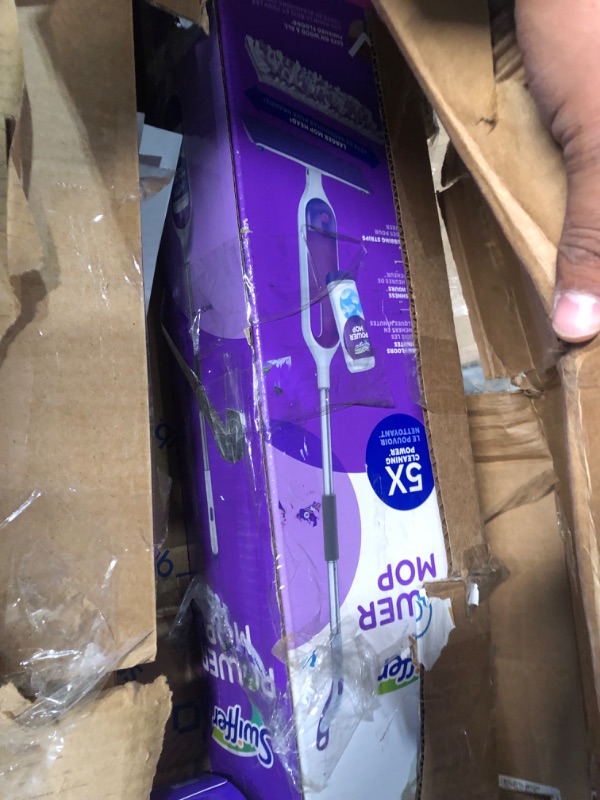 Photo 3 of ***USED - UNABLE TO TEST***
Swiffer PowerMop Multi-Surface Mop Kit for Floor Cleaning