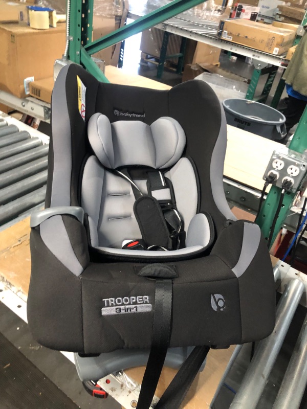 Photo 4 of Baby Trend Trooper 3-in-1 Convertible Car Seat, Dash Black