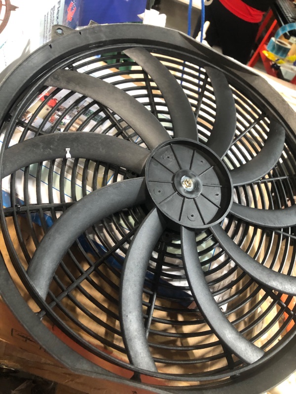 Photo 6 of Flex-a-lite Flex-Wave LoBoy Electric Fan (Puller), 16" (238)