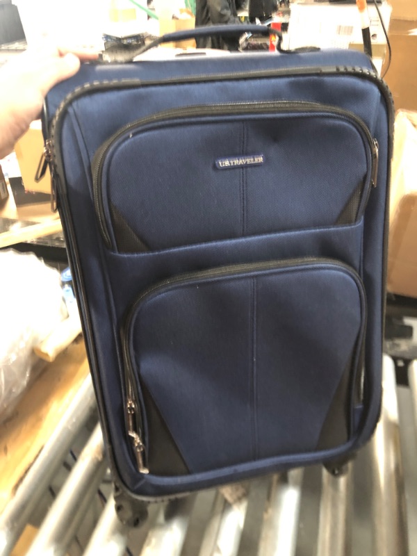 Photo 3 of * used item * see all images *
SwissGear Sion Softside Expandable Roller Luggage, Blue, Checked-Large 29-Inch Checked-Large 29-Inch Blue