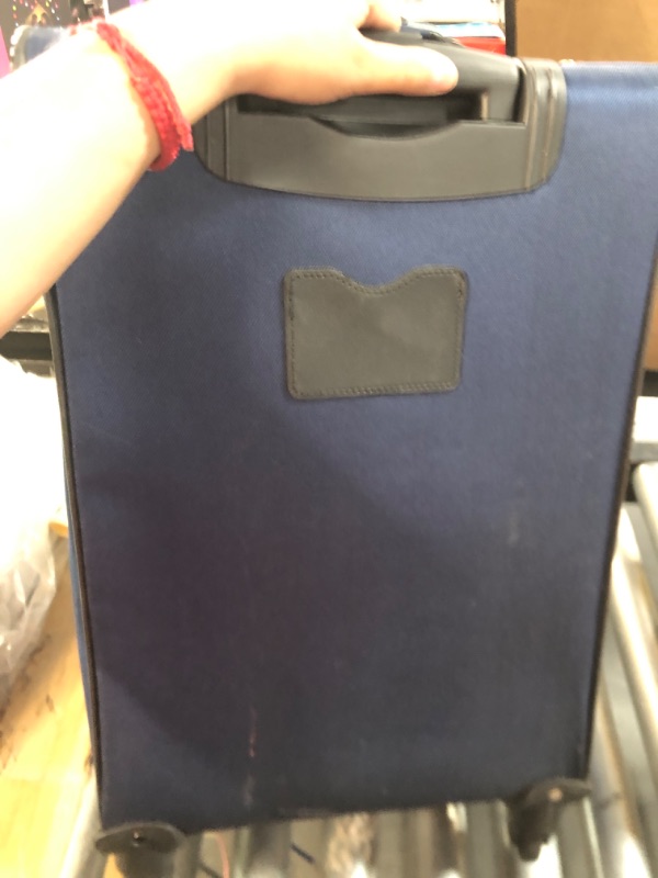 Photo 5 of * used item * see all images *
SwissGear Sion Softside Expandable Roller Luggage, Blue, Checked-Large 29-Inch Checked-Large 29-Inch Blue