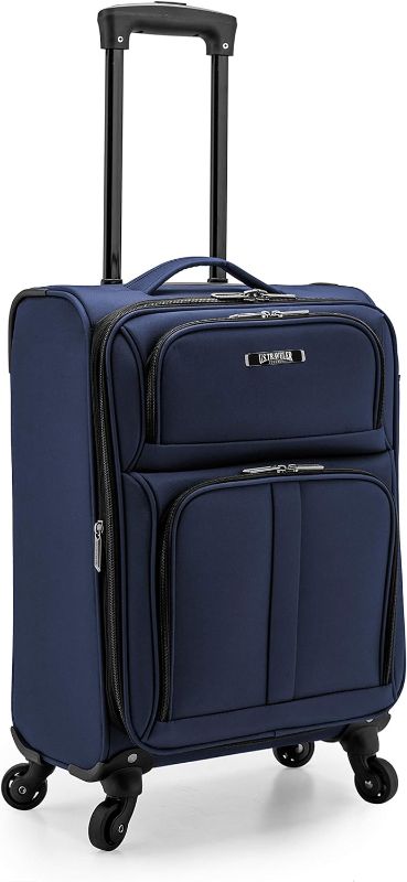 Photo 1 of * used item * see all images *
SwissGear Sion Softside Expandable Roller Luggage, Blue, Checked-Large 29-Inch Checked-Large 29-Inch Blue