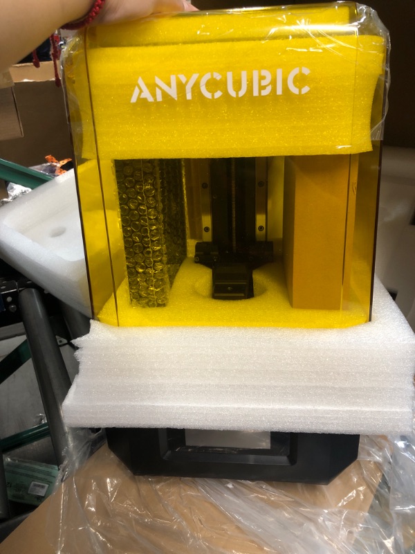 Photo 4 of ANYCUBIC Photon Mono M5s 12K Resin 3D Printer **AS IS , NON REFUNDABLE * MISSING Connection cord **, with Smart Leveling-Free, 3X Faster Printing Speed, 10.1" Monochrome LCD Screen, Printing Size of 7.87" x 8.58" x 4.84" (HWD), Add The High-Speed Resin