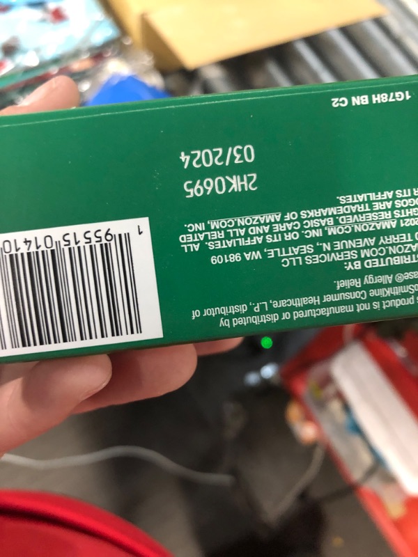 Photo 3 of Amazon Basic Care 24-Hour Allergy Relief Nasal Spray, Fluticasone Propionate (Glucocorticoid), 50 mcg, Full Prescription Strength, Non-Drowsy, 0.62 Fl Oz 0.62 Fl Oz (Pack of 1)