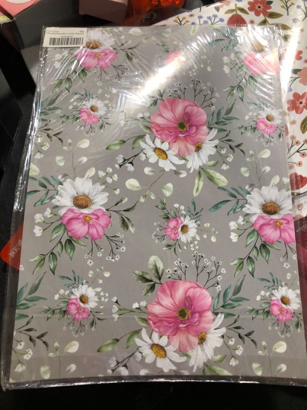 Photo 1 of 
ZINTBIAL Mother's Day Wrapping Paper for Mom, Birthday, Bridal Shower - Gift Wrap with Floral, Love You Mum Letters Design - 20 x 29 Inches per Sheet (8 Sheets 33 sq. ft.) Recyclable, Easy to Store, Not Rolled
X2
