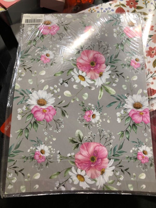 Photo 2 of 
ZINTBIAL Mother's Day Wrapping Paper for Mom, Birthday, Bridal Shower - Gift Wrap with Floral, Love You Mum Letters Design - 20 x 29 Inches per Sheet (8 Sheets 33 sq. ft.) Recyclable, Easy to Store, Not Rolled
X2
