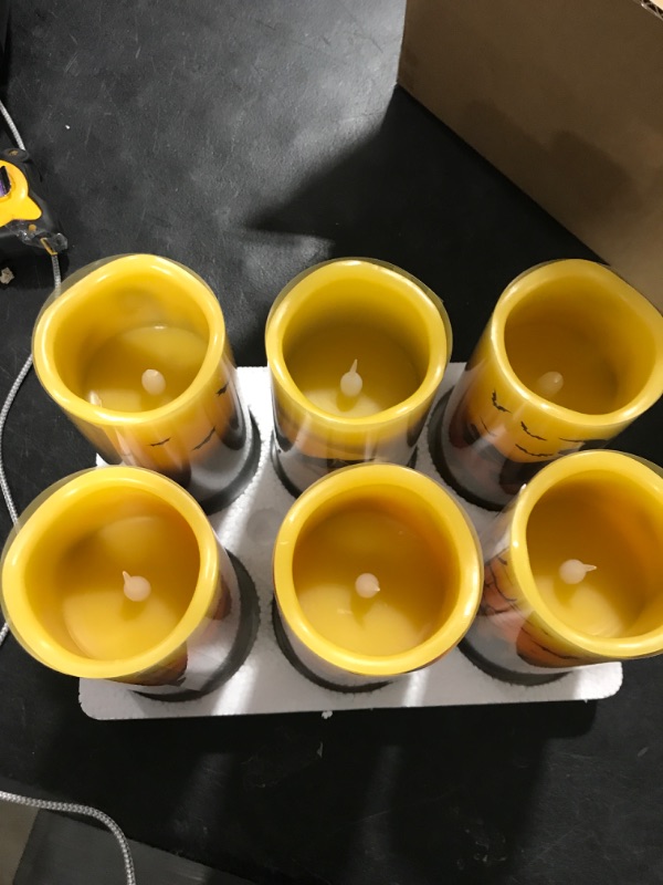 Photo 1 of 6 Pack Flameless candles 