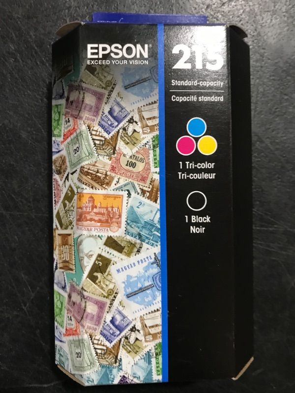 Photo 1 of Epson T215120-BCS Multi-Pack Ink Cartridge & T215 Standard-Capacity Black Ink Cartridge Ink