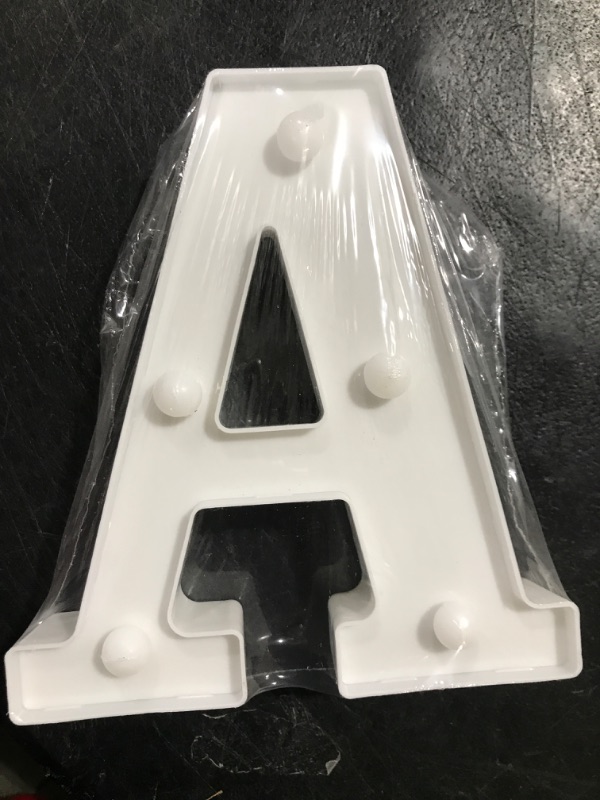 Photo 1 of Light Up Letter A 6.5" 