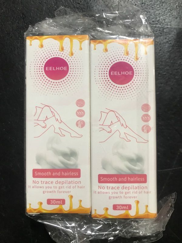 Photo 2 of 2PCS Beeswax Hair Removal Mousse, Gentle Beeswax Hair RemovalMousse, Hair Removal Spray, Body Hair Removal Foam Spray for Women and Men, Fast Hair Removal, Gentle & Skin Friendly (2PCS*30ML)