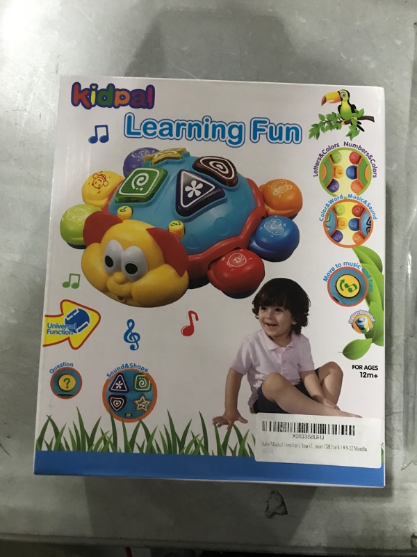 Photo 2 of Baby Musical Toys For 1 Year Old Boy & Girl, English & Spanish Learning Toys Infants 6-12 Months, Toddler Crawling Toy With Lights And Sounds, Early Educational Development Gift For 6 7 8 9-12 Months