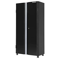 Photo 1 of Husky 72 in. H x 36 in. W x 18 in. D Steel Tall Garage Cabinet-G3602T-US