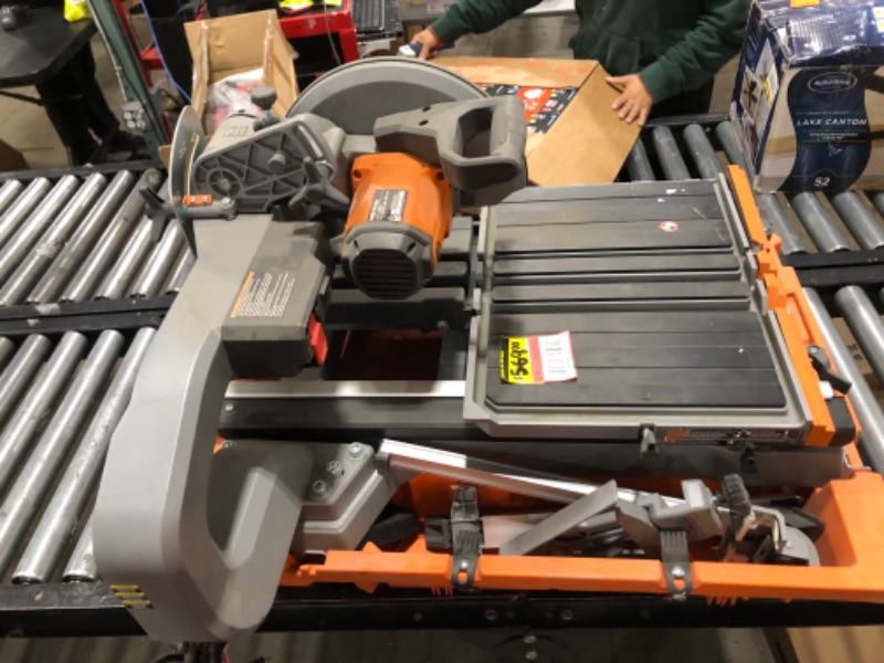 Photo 2 of 12 Amp 8 in. Blade Corded Wet Tile Saw with Extended Rip
