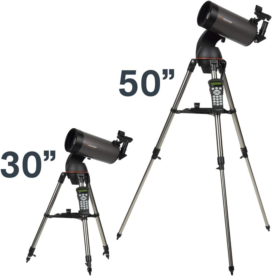 Photo 1 of Celestron NexStar 90SLT Mak Computerized Telescope (Black) with Eyepiece – 14 Piece Telescope Accessory Set