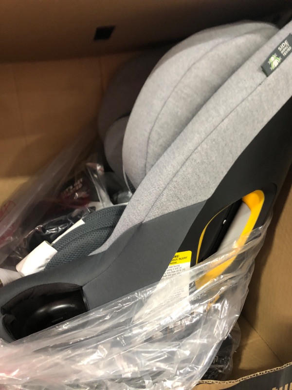 Photo 4 of Baby Jogger City Turn Rotating Convertible Car Seat | Unique Turning Car Seat Rotates for Easy in and Out, Phantom Grey