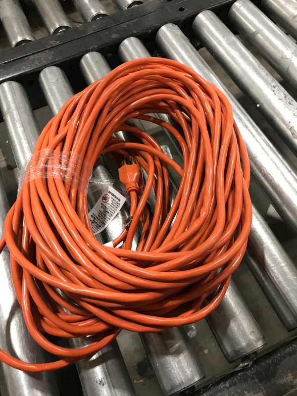 Photo 2 of 100FT ORANGE EXTENTION CORD