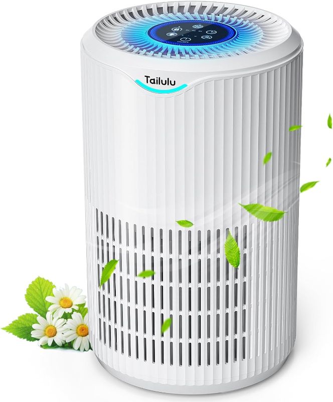 Photo 1 of Air Purifiers for Home Large Room Up to 1345 Sq Ft, CADR 180m³/h+, Tailulu H13 HEPA Air Purifier for Pet Dander Smoke Odor Dust Pollen, Air Filter for Bedroom Living Room, Kitchen, Office, Sleep Mode
