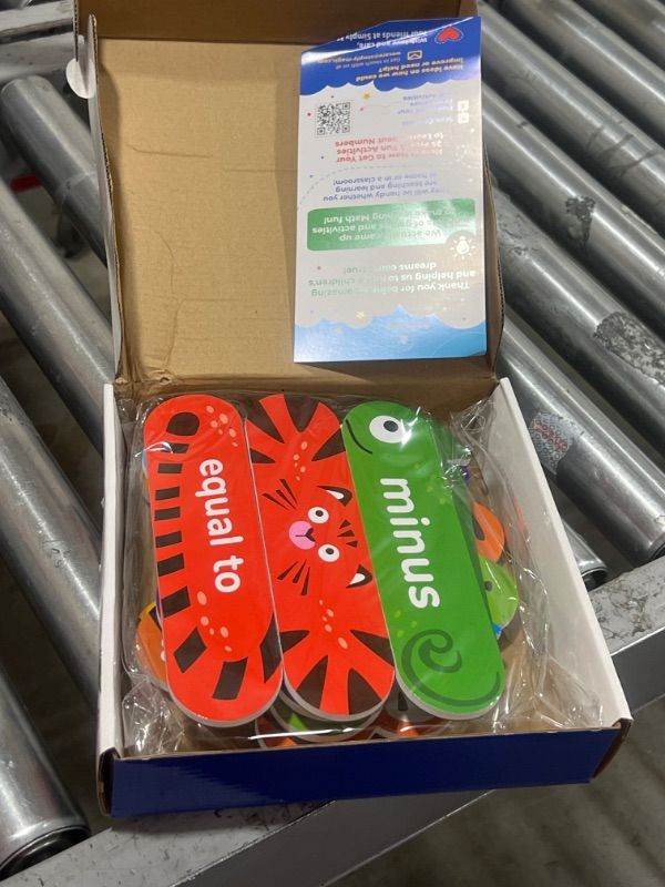 Photo 1 of 8-Pack Fun Math Signs, Animal Math Magnets, Greater Than Less Than Alligator Sign Games, Teacher Supplies Classroom Elementary, Math Manipulatives 2nd 3rd 4th Grade, Magnetic Math Tools, Simply Magic
