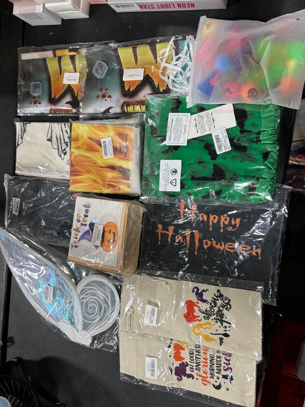 Photo 2 of  BOX LOT!! NEW HALLOWEEN SUPPLIES!
