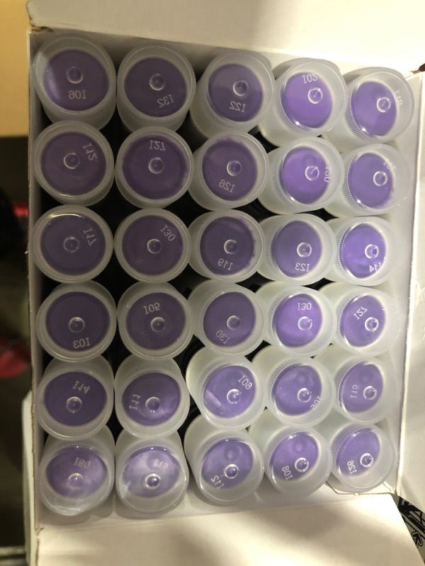 Photo 1 of Amazon Basics Purple Washable School Glue Sticks, Dries Clear, 0.24-oz Stick, 30-Pack 30-Pack Small Glue Sticks