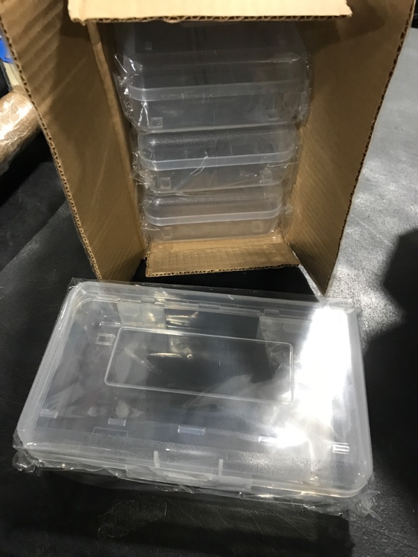 Photo 1 of 4 pack Clear Containers 