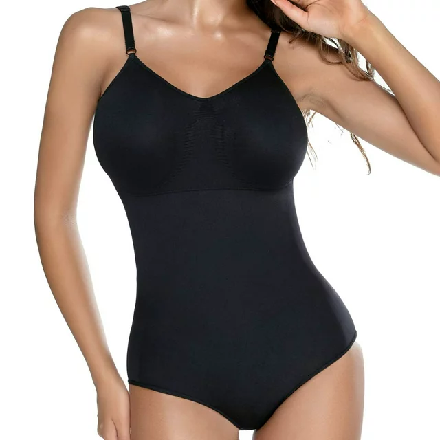 Photo 1 of [Size S] MISS MOLY Women Shapewear Bodysuit Tummy Control One Piece Body Shaper Slimmer with Bra Seamless Firm Body Briefer
