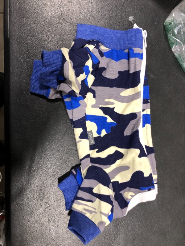 Photo 1 of [Size XS/S] Pet Onesie- Blue Camo