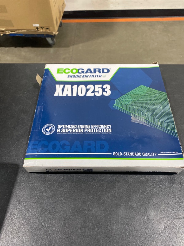 Photo 2 of ECOGARD XA10253 Premium Engine Air Filter Fits Infiniti QX80 5.6L 2014-2020, QX56 5.6L 2011-2013 | Nissan Armada 5.6L 2017-2022