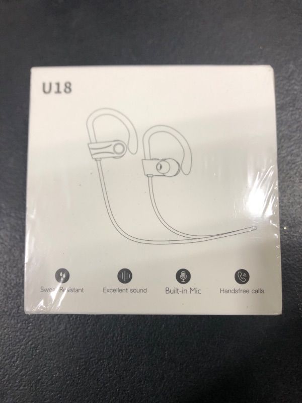 Photo 1 of Otium Bluetooth Earbuds Wireless Headphones Bluetooth Headphones, Sports Earbuds, IPX7 Waterproof Stereo Earphones for Gym Running 15 Hours Playtime Sound Isolation Headsets Black Black
