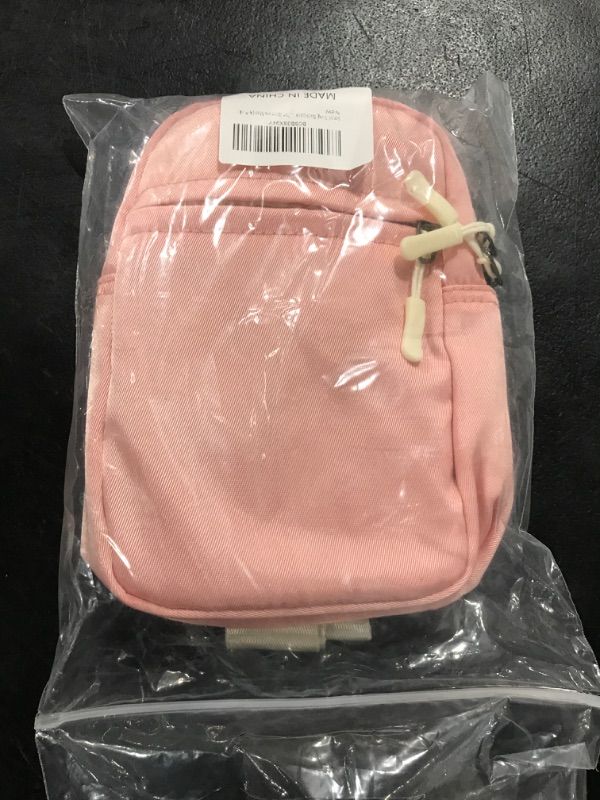 Photo 1 of  Small  Backpack for Travel Fashion Chest Bag Womens Fanny Packs Crossbody Cell Phone Purse for Women Men Pink