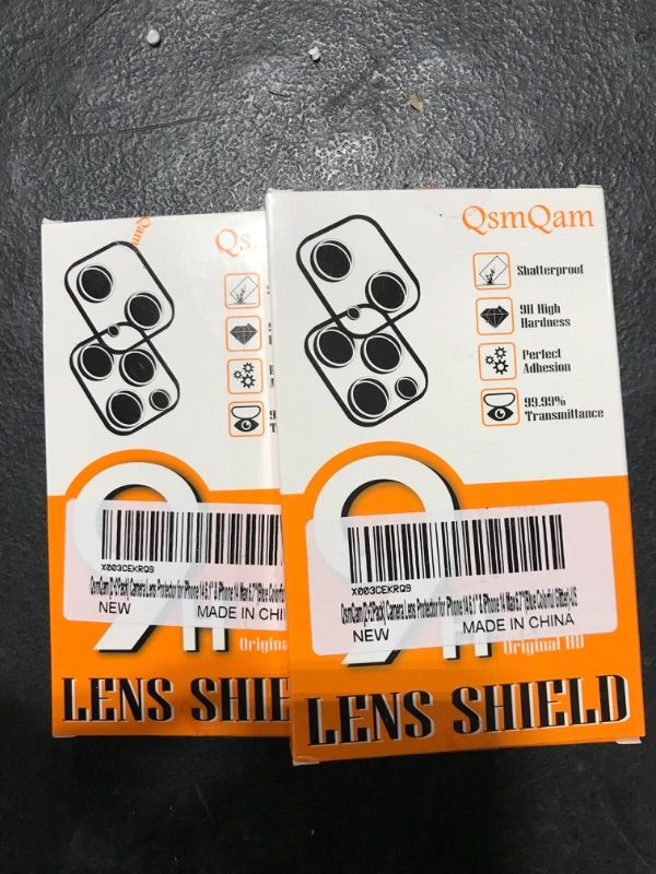Photo 2 of 2 PACK BUNDLE LENS SHIELD FOR IPHINE 14 PRO