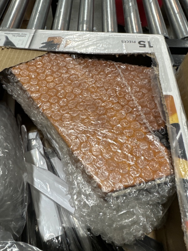 Photo 1 of Calphalon Kitchen Knife Set with Self-Sharpening Block, 15-Piece Classic High Carbon Knives Traditional Block Set 15 Piece