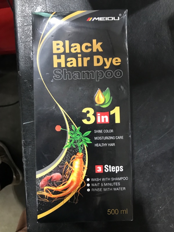 Photo 1 of Black Hair Dye - Shampoo 