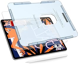Photo 1 of Fabunor Silkfeel Matte Glass Screen Protector Compatible with iPad Pro 12.9 (2022) & iPad Pro 12.9 (2021/2020/2018) [Touch Like Silk] [Auto-Alignment Tool] [EZ Kit] [Compatible with Apple Pencil]