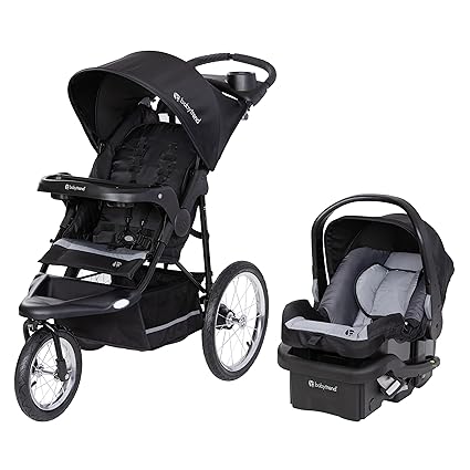 Photo 1 of Baby Trend Expedition Jogger Travel System, Dash Black
