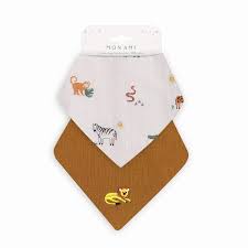 Photo 1 of ANIMAUX DE SAFARI 2 PC BIB SET
