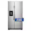 Photo 1 of Whirlpool 24.6-cu ft Side-by-Side Refrigerator with Ice Maker (Fingerprint Resistant Stainless Steel)
