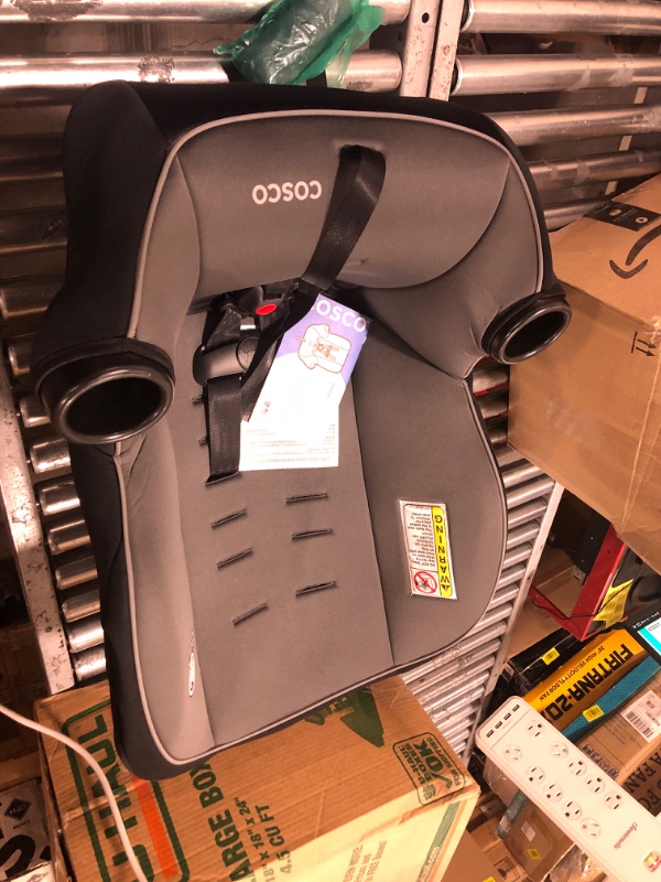 Photo 2 of Cosco Onlook 2-in-1 Convertible Car Seat, Rear-Facing 5-40 pounds and Forward-Facing 22-40 pounds and up to 43 inches, Black/ Grey