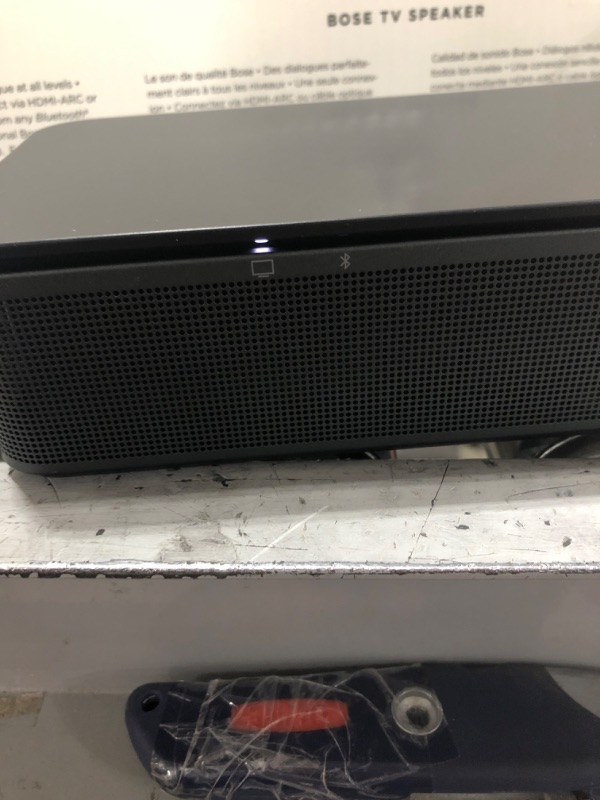 Photo 3 of Bose TV Speaker - Soundbar for TV with Bluetooth and HDMI-ARC Connectivity, Black, Includes Remote Control