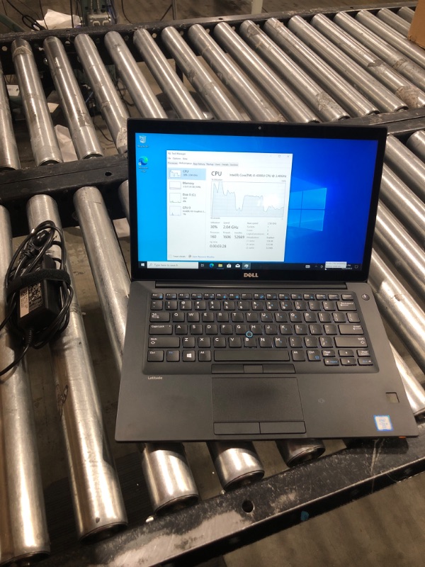 Photo 2 of Dell Latitude 7480 Business UltraBook - 14-inch Touchscreen Display, Intel Core i5-6300U 2.4 GHz 256GB SSD, 16GB DDR4, Webcam, Bluetooth, Windows 10 Professiona (Renewed)