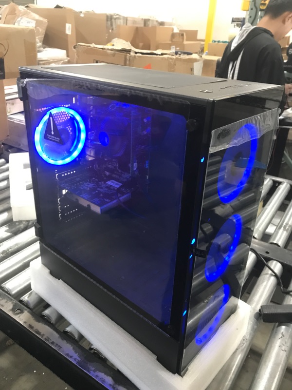 Photo 5 of Bgears b-Voguish-RGB Gaming PC ATX case, Include: 6 x 120mm ARGB Fans, 1 x 10 Fans Controller, 1 x Remote Controller, USB3.0, Support up to EATX Motherboard, Support Graphic Card up to 380mm Long