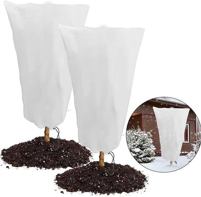 Photo 1 of  2 Pack Plant Covers Freeze Protection - 2PKS - 4CT