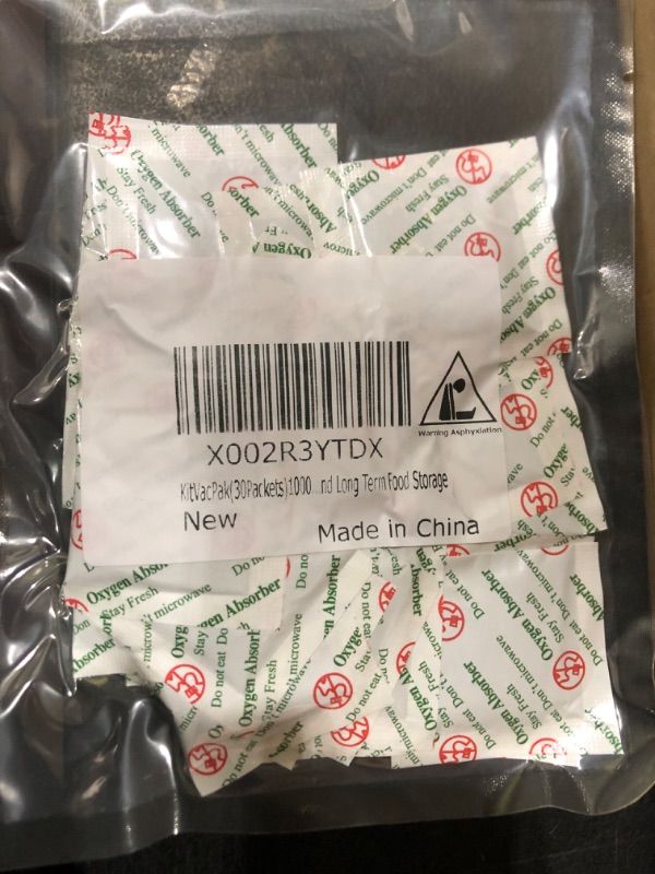 Photo 1 of ATSAMFR 200cc(100Packets) Food Grade Oxygen Absorbers Packets for Long Term Food Storage,Oxygen Absorbers for Home Made Jerky (100Packets)200cc