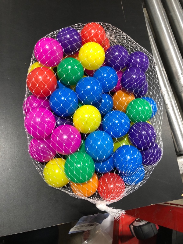 Photo 1 of Ball Pit Balls for Baby, Plastic Play Balls for Toddler, Ideal for Ball Pit, Kiddies Pool, Indoor Playpen & Parties
