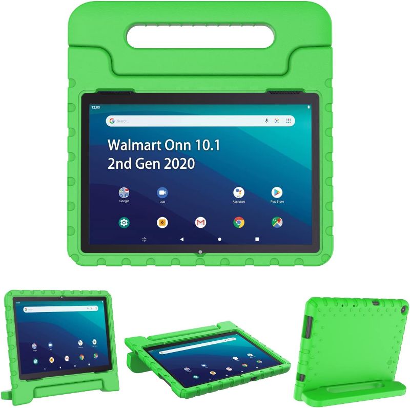 Photo 1 of eTopxizu Kid Case Compatible for Walmart Onn 10.1" 2nd gen 2020 Release (Model:100011886) , Green
